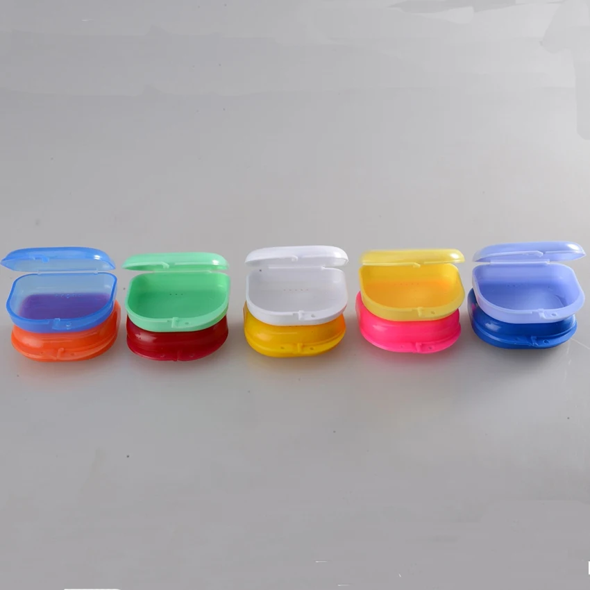 NEW China factory Plastic Denture Box For Storing Mouth Tray