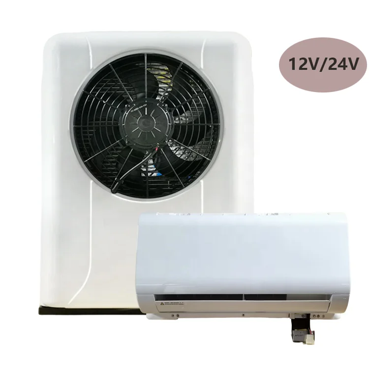 12V 24V Electric Dc Powered Truck Parking Air Conditioner Parking Cooler