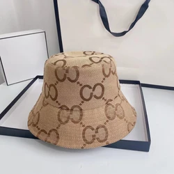 Wholesale Bucket Hat Custom Logo Men Women Fashion Fisherman Summer Brand Casual Caps Designer Luxury Bucket Hats
