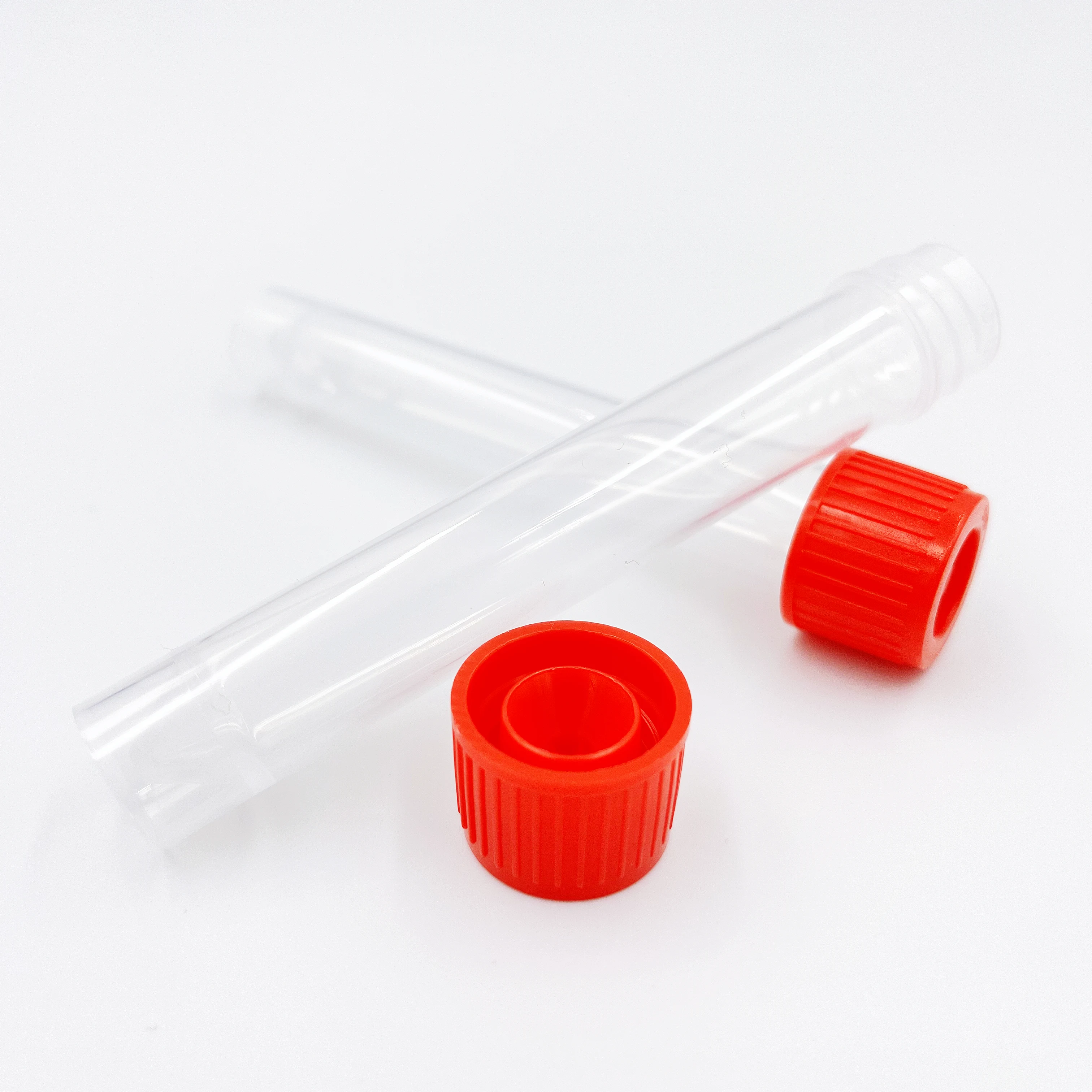 10ML PP Grade Self-Standing Sampling Tube with Plug Seal Cap,disposable screw sample specimen storage