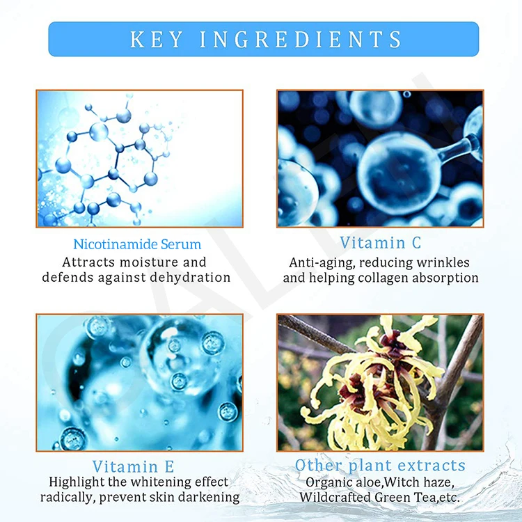 Niacinamide Serum 10% Niacinamide 1% Zinc Serum With Private Labels For OEM Service