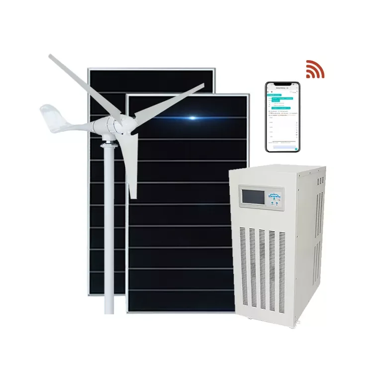 High efficiency 3kw 5kw 8kw 10kw wind turbine panel solar off grid wind turbine power generation solar system for home farm