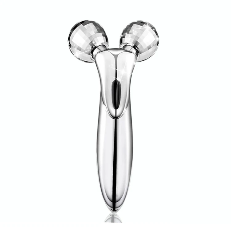 Factory Wholesale Ergonomic Design 70 Degrees Perfect Angle Face Massage 3d Massage Roller