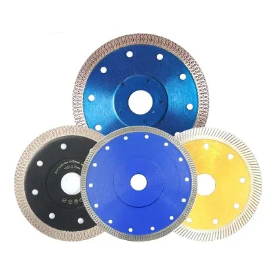4.5in 115mm Super Thin Diamond Saw Blade Sinter Turbo Cutter Ceramic Dry Circle Cutting Disc Porcelain Tile