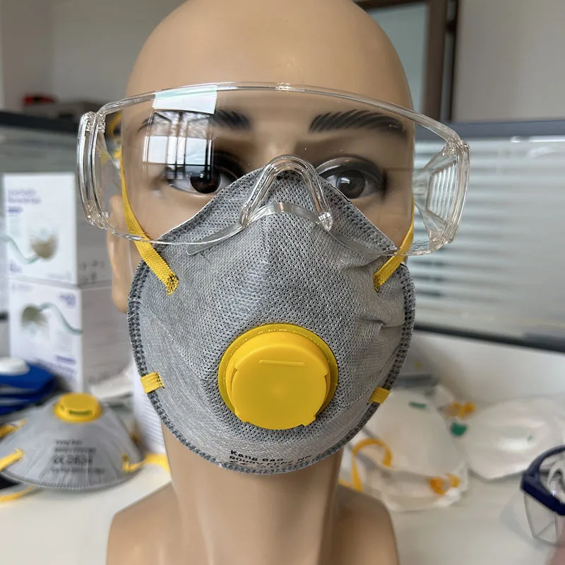 11YEAR Factory Custom Industrial Safety Respiratory Protection facemask ffp2 with valve Headband Mask FFP2