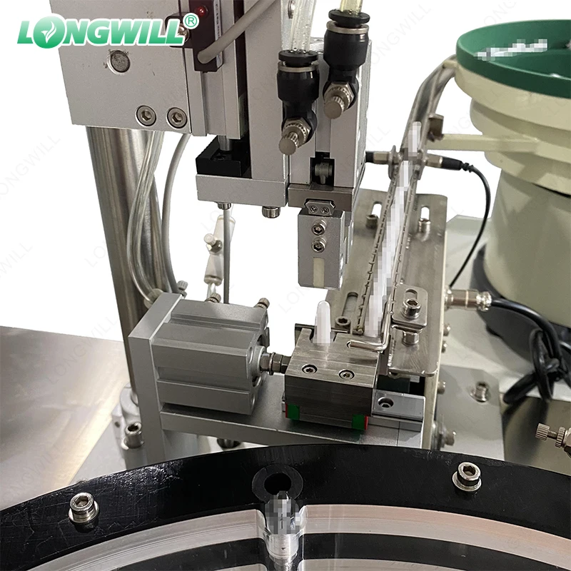 Small Business Heating Adjusted Automatic 10ml Small Bottle Thick Oil Gummy Liquid Filling Capping Machine With PLC control