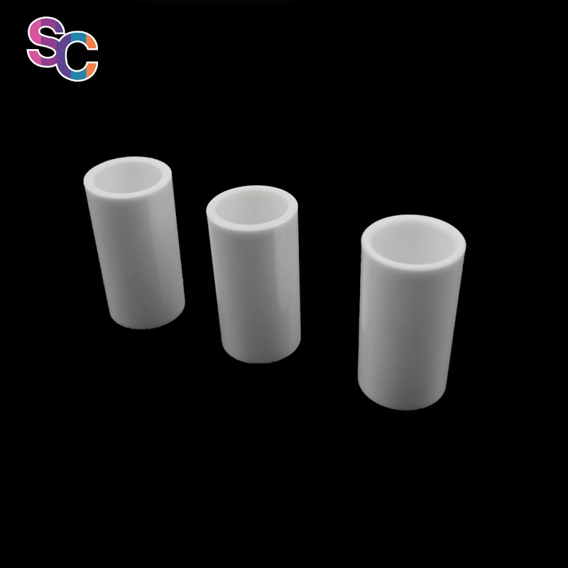 Alumina alumina round tube aluminium oxide parts