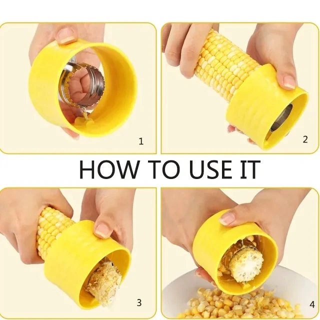 Hot selling kitchen corn planer thresher household corn peeler fruit and vegetable products