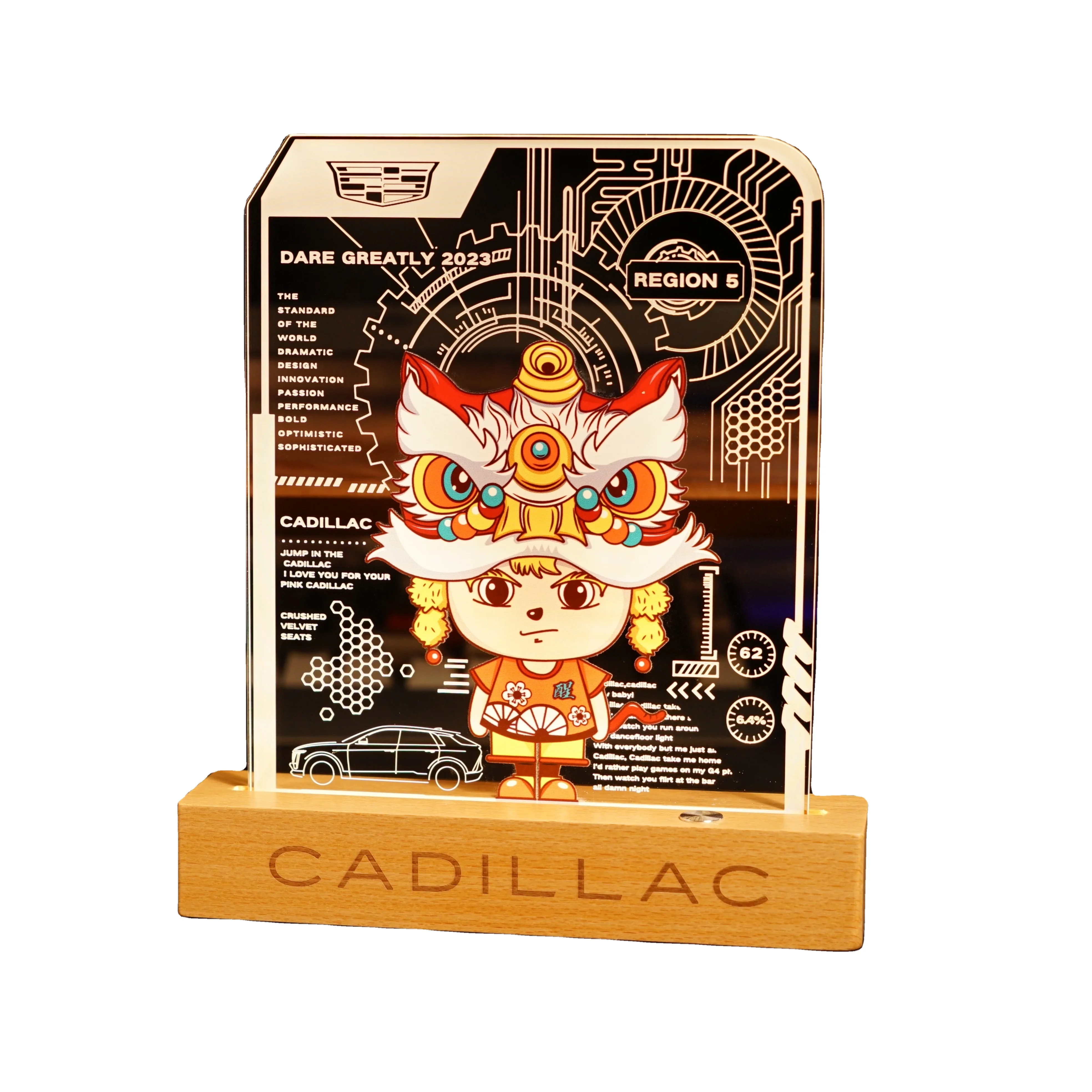 Luxury Custom By Any Picture Acrylic 3d Anime Led Table Lamp Romantic Creative Led Night Lights For Event Souvenir Ornaments