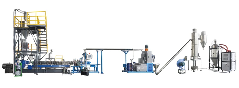 HFFR XLPE banbury rubber mixer polymer compound masterbatch granulator machinery
