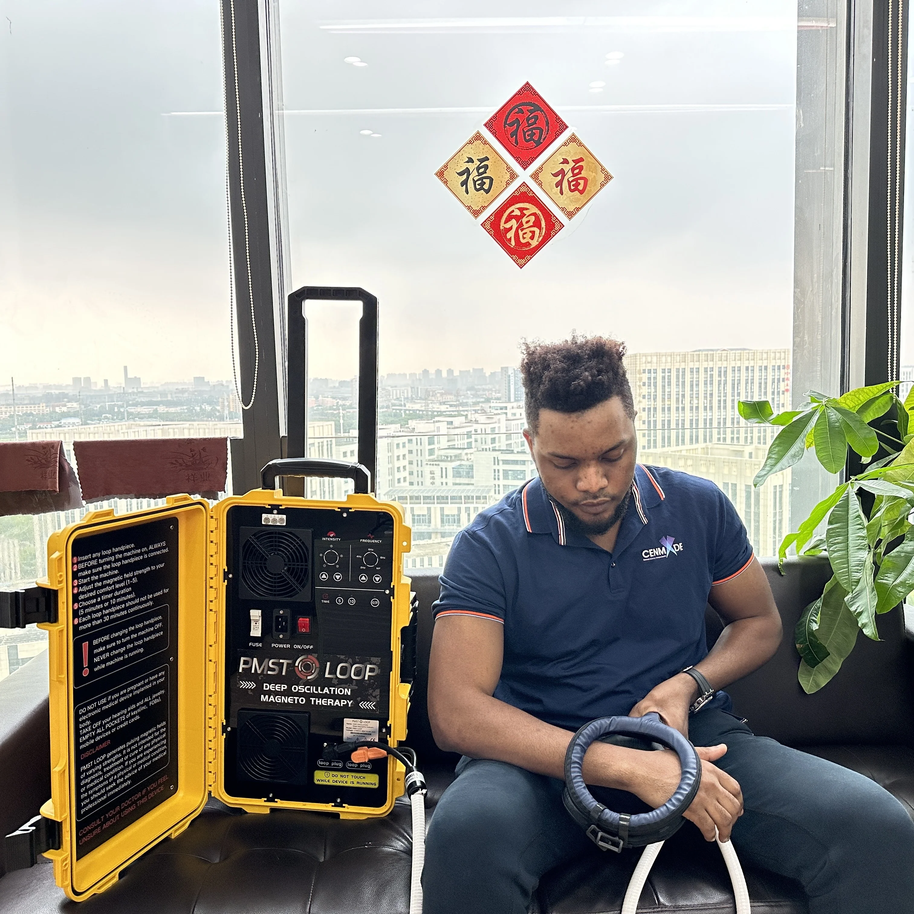 Cenmade New Technology Home Users Products PMST LOOP Physical Therapy Equipment For Body Pain Relief