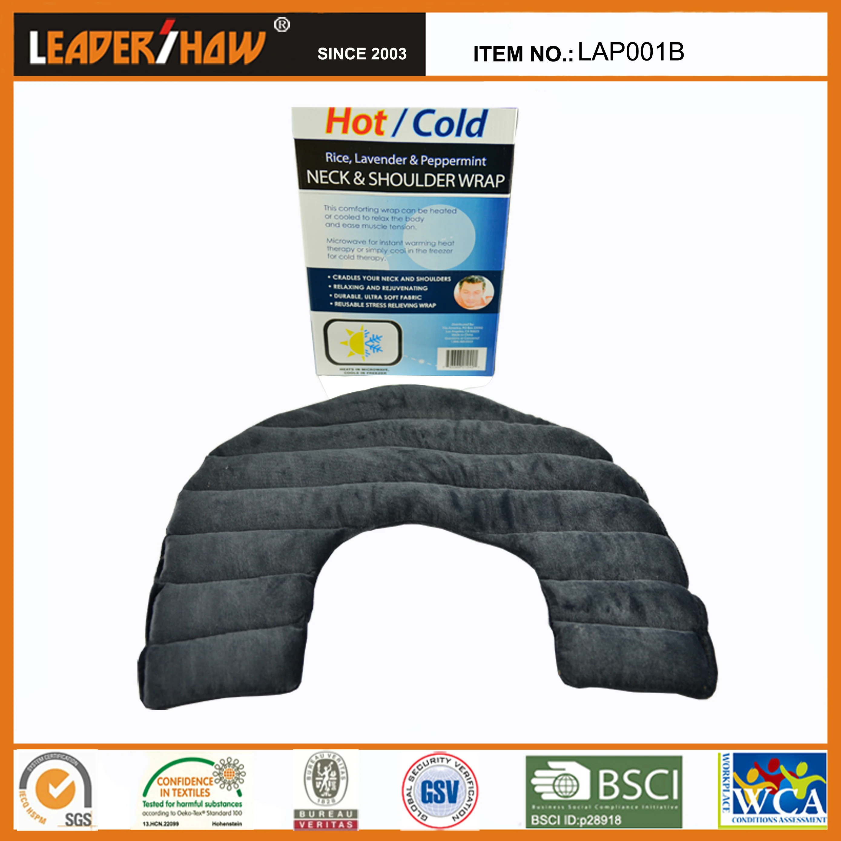 Compress Aroma therapy Pillow Microwavable Heating Pack Herbal Stress Relief sleeping pillow