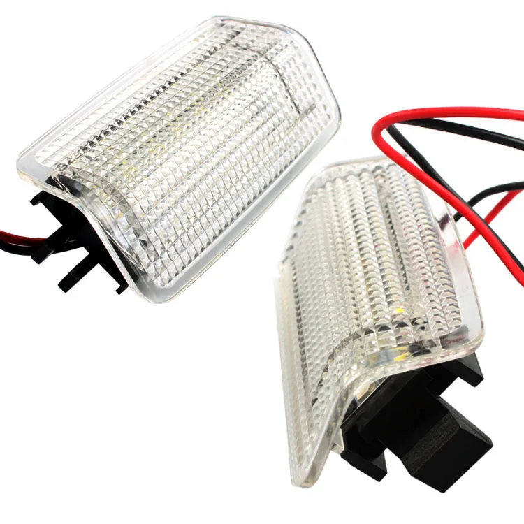 
No Error 12V White Red Car Door Led Warning Lights Led Courtesy Light Bulb For Toyota Infiniti Lexus Land Cruiser Prado 
