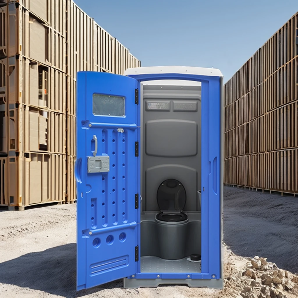 Toppla hdpe пластиковый уличный мобильный туалет портативный