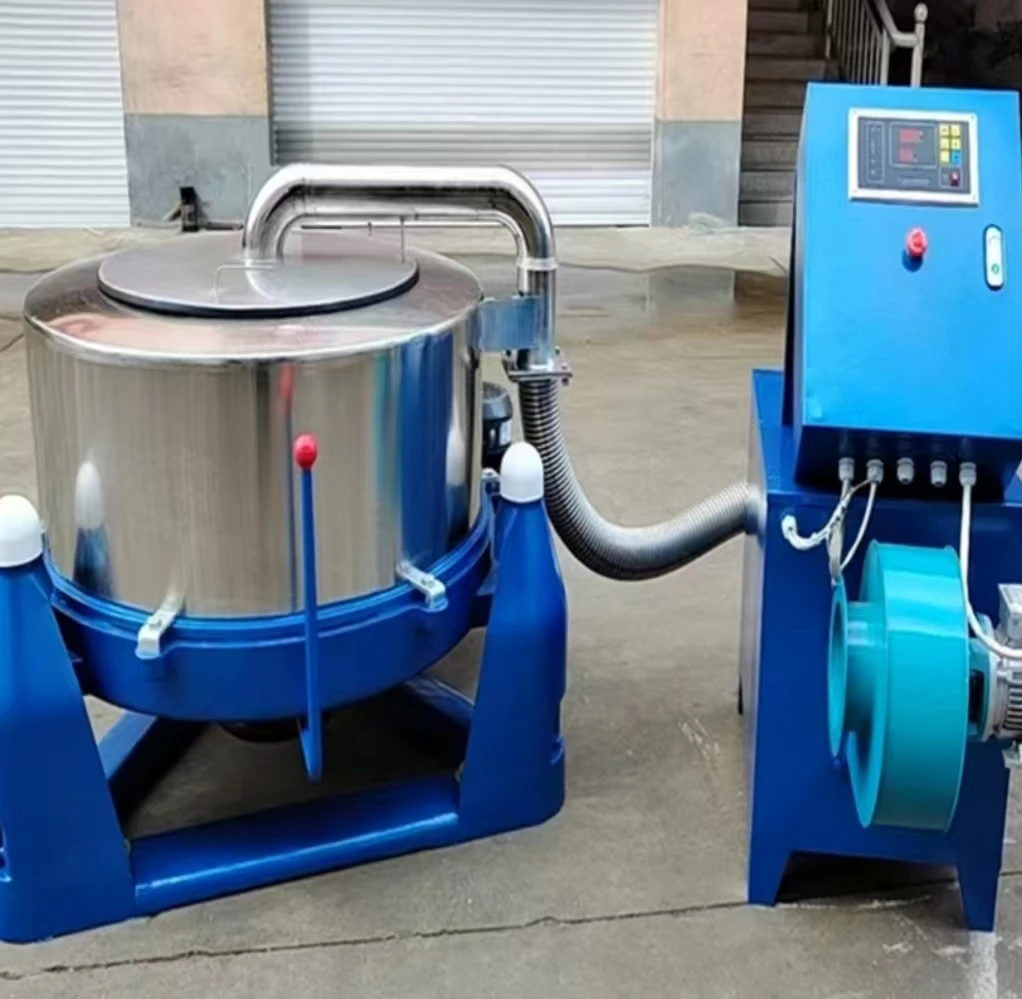 S1200 Food grade stainless steel four-legged flat sling centrifugal industrial dewatering machine