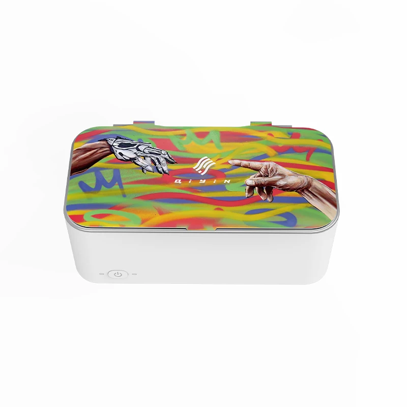 Portable Rechargeable Cosmetic Contact USB Household Ultrasonic Contact Lenses White Jewelry Watch Glasses Digital Private Label