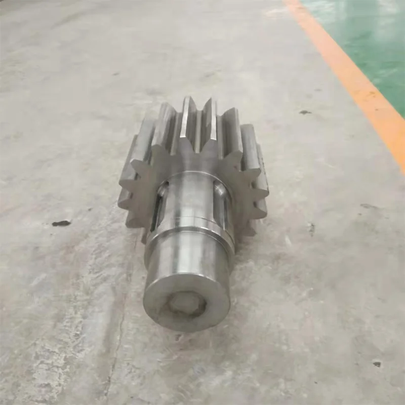 Custom Cnc Machining High Precision Spur Gear Pinion Shaft
