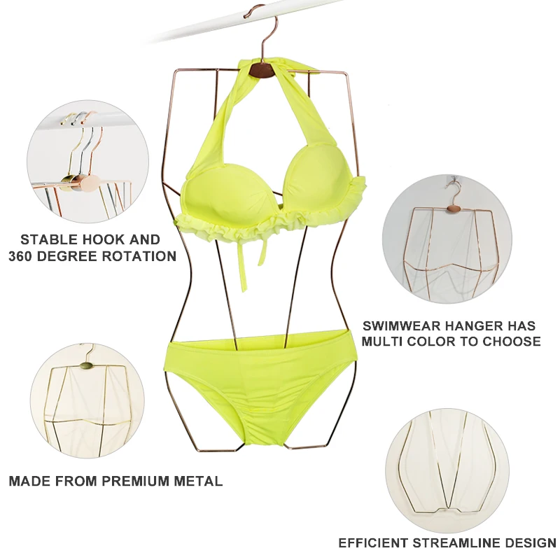 China Supplier Top Sale Black swimwear  body shape full body hanger