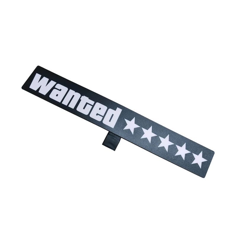 EL светящийся автомобильный стикер хотел 5 звезд AAA чехол для аккумулятора