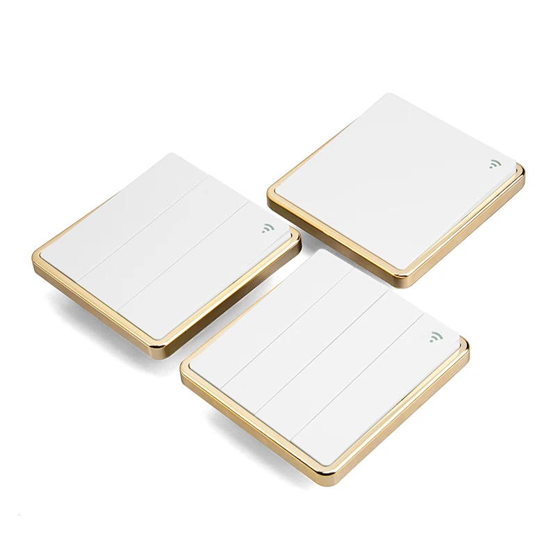 W13 plating frame smart switch wifi uk wholesale wifi electrical plugs sockets smart ultrathin wall switches