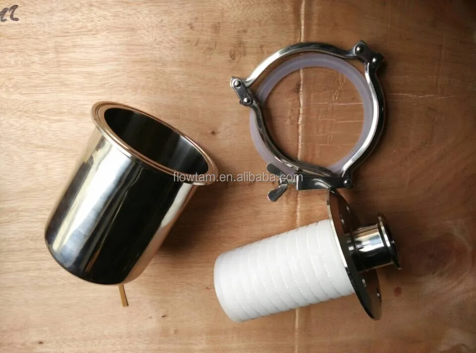 sanitary stainless steel air breather filter vent valve