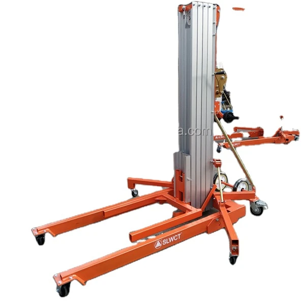 Light Weight Working Platform  Aluminum Mast Lifting Table
