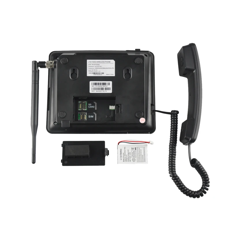 4G LTE Fixed Wireless Phone with WIFI hotspot Blue-tooth Color display Dual SIM optional