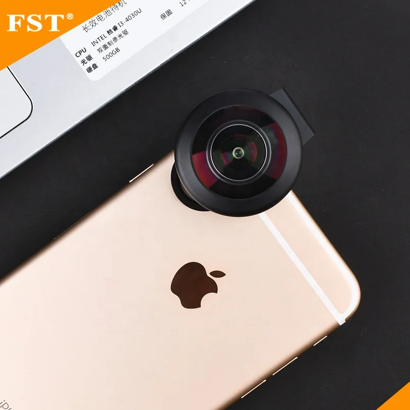 Оптовая продажа, скользящий зажим, внешний объектив мобильного телефона 238, объектив super fisheye, подходит для объектива камеры мобильного телефона Apple