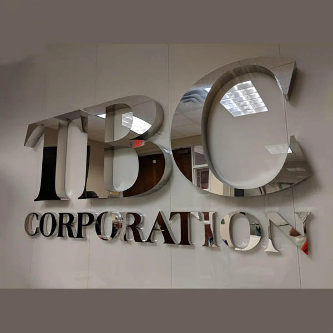 Custom Store Outdoor Shop Company Metal Indoor Logo Sign Business Letter Sign 3D Logo