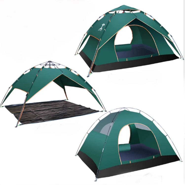 Легкая большая семейная Водонепроницаемая Складная Военная Автоматическая выдвижная палатка для пляжа и походов