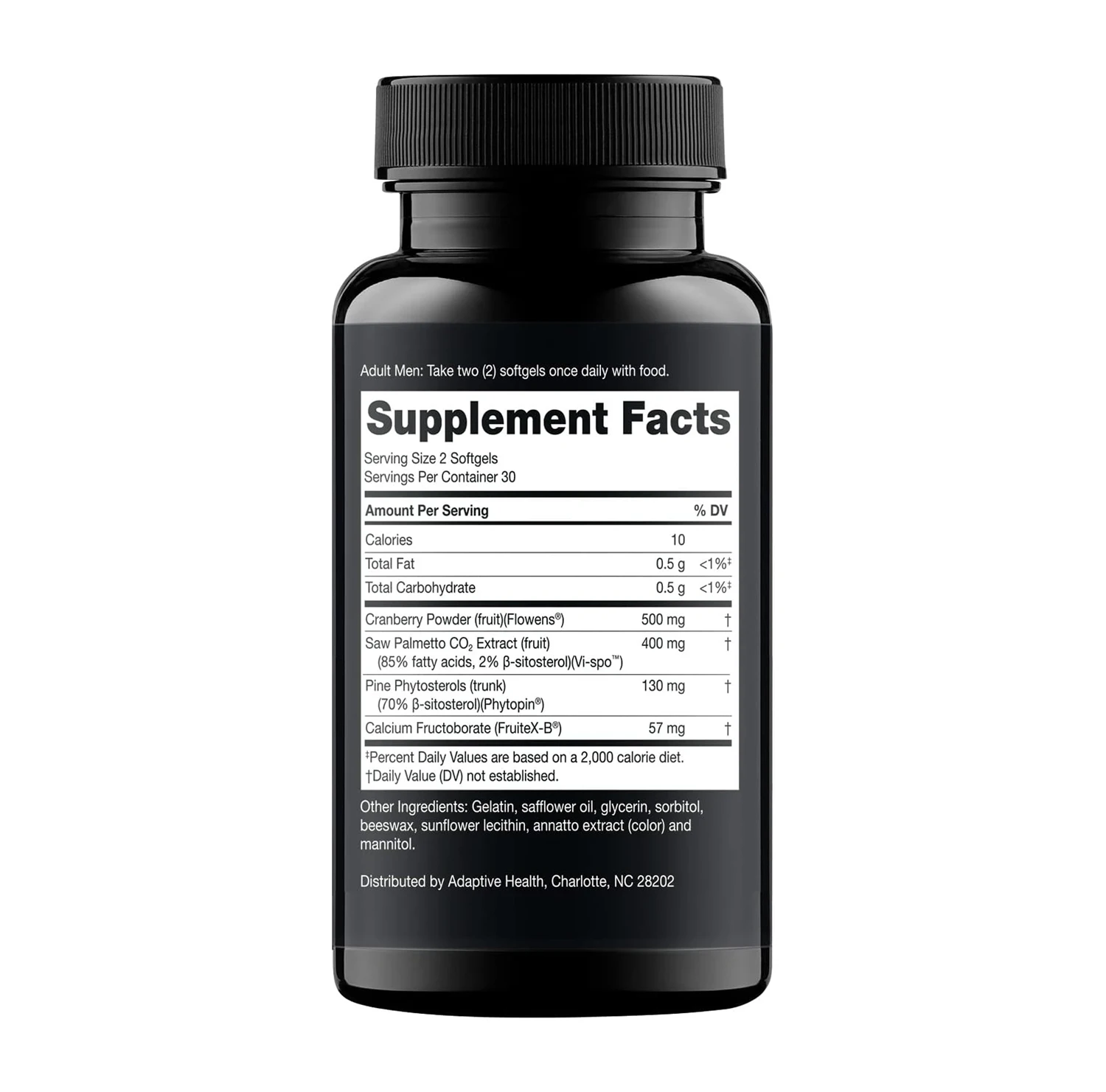 Prostate Saw Palmetto softgel and Beta Sitosterol Supplement for Men, Prostate Health Support