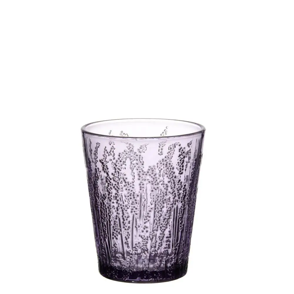 Wholesale Colored Glassware Glass Drinkware Cup For Juice