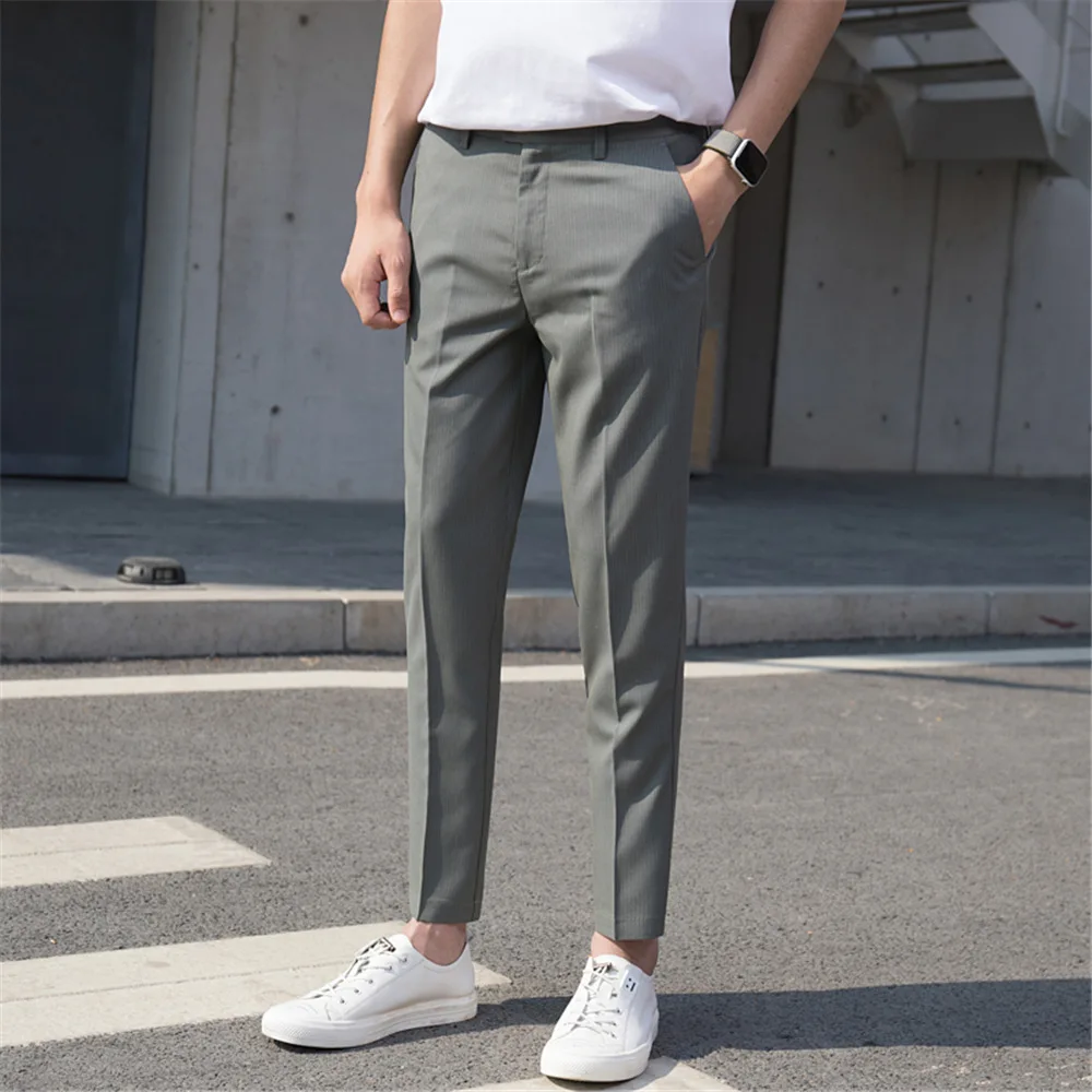 Men Cargo Pants Multi-color Khaki Trousers Formal Track Pants For Boys Chino Soft Work Trousers Low Moq Accept Custom