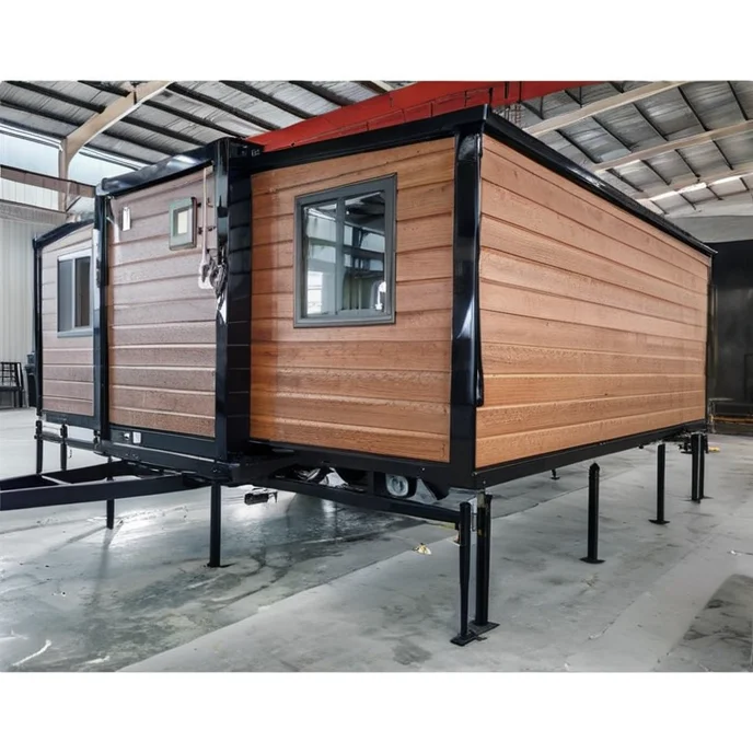 china mobile folding tiny homes 40ft luxury prefab trailer houses wholesale expandable container house for sale