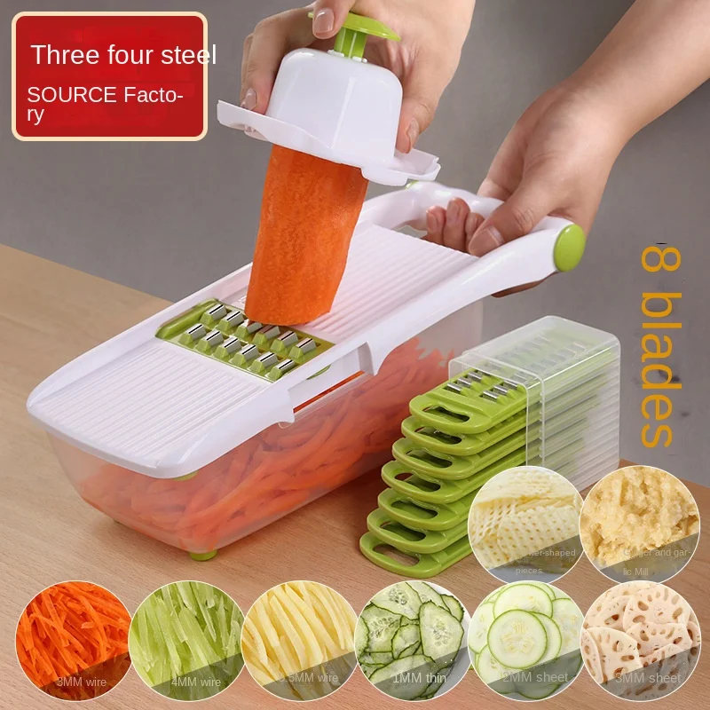 Vegetable Cutter Machine Multi Functional Vegetable Cutter Vegetables Fruits Cutter Chopper Slicer Fresh Fruit Salad