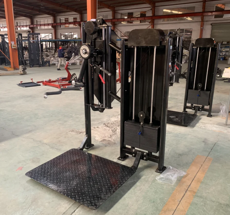 Commercial Fitness Equipment dual function Standing Total Arms workout curling the biceps and the push down training machine