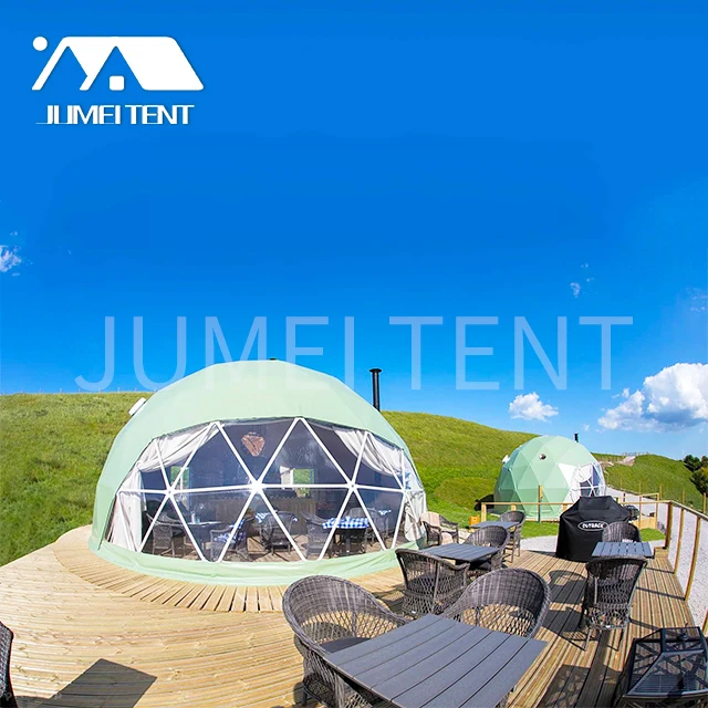Stable Structure  Igloo Dome for Airbnb and Hotel Resort Glamping Dome Tent