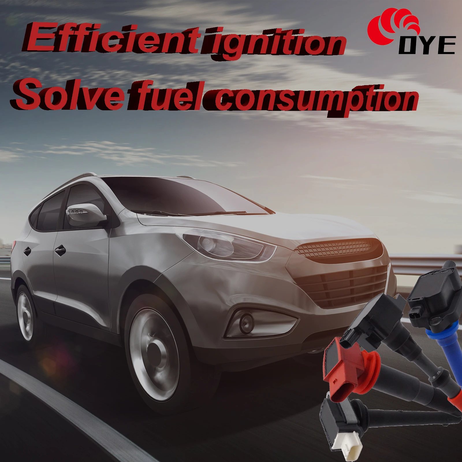 VW Ignition Coil Bobina de encendido 036905715 036905100B 036905100A for VOLKSWAGEN Audi OYE363