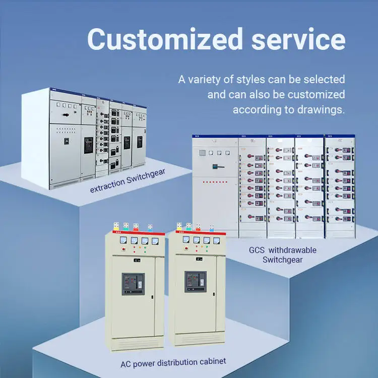 36kv Indoor Power Distribution Cabinet High/220V Output Three 10KV electrical switches board