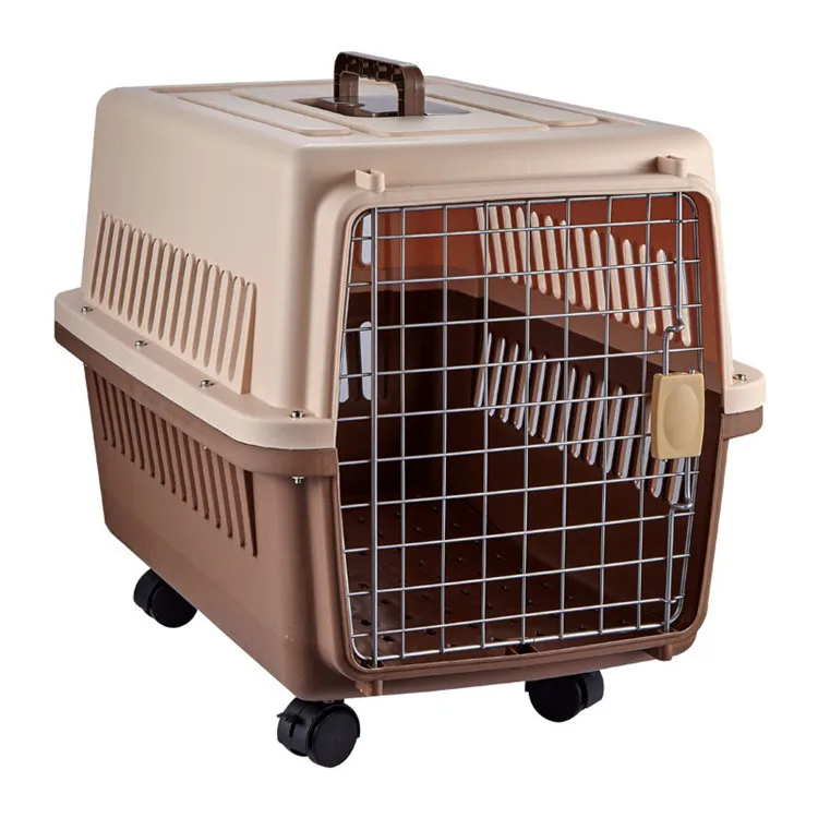 Multi model Cat Pet Travel Plastic Airline Approved Dog Travel Outdoors Cages Carriers