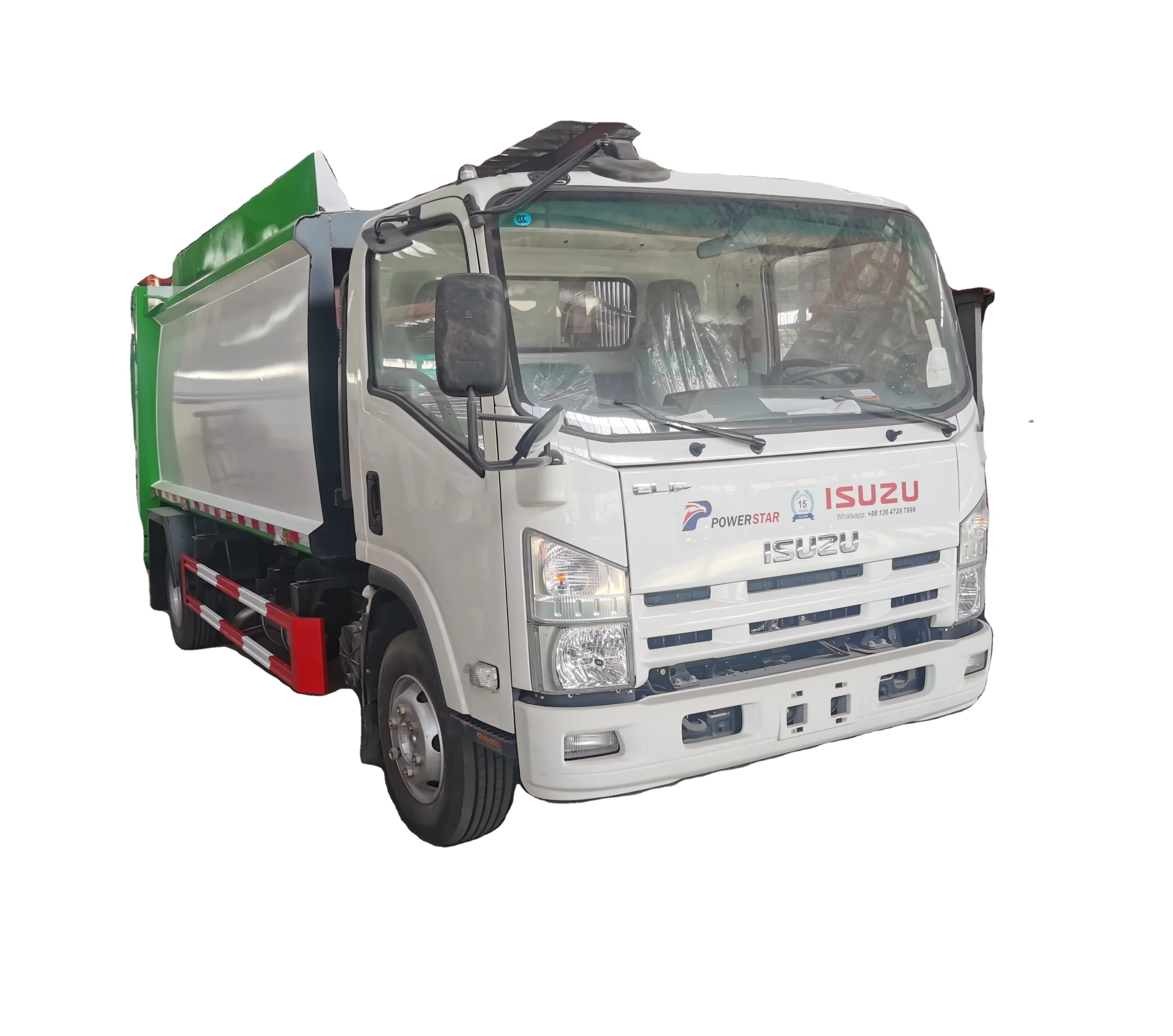 China factory hot sale ISUZU 700P 9 CBM 4x2 Rubbish compression refuse Collector Garbage Compactor Truck Collect compact Vehicle