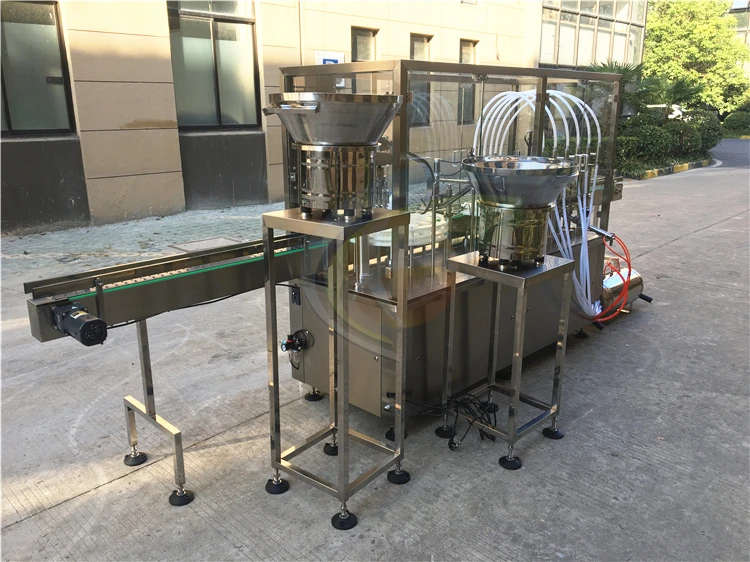 
Full automatic 100ml 200ml 500ml vaccine filling stoppering and capping machine 