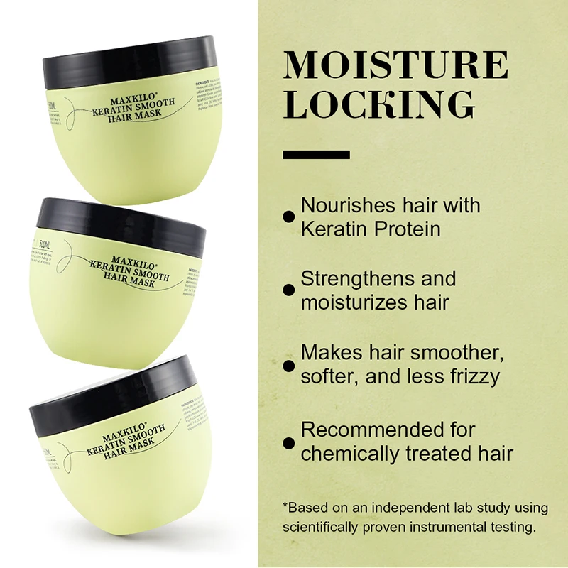 Private Label Hair Mask Treatments Nourishing Damage Repair Keratin Hair Mask