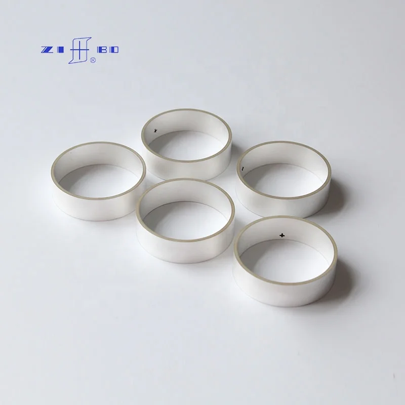 Materials PZT5 tube transducer, piezo ceramic tube piezo ceramic piezoelectric ceramics 100*94*20mm