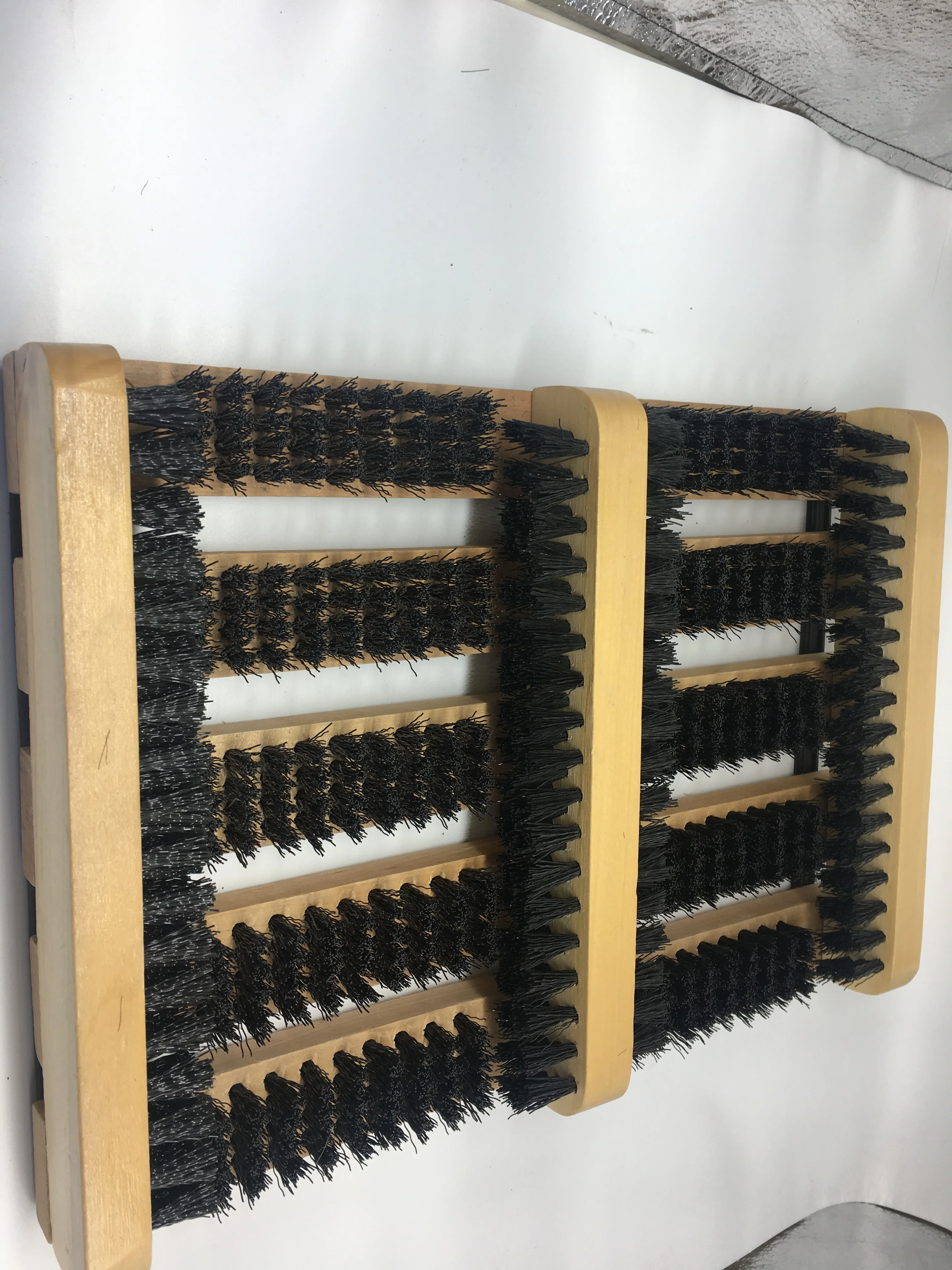 Top Home Solutions Heavy Duty Boot Scraper Mat Brush