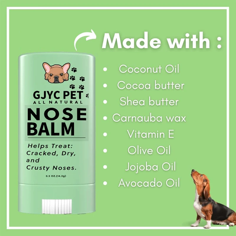 Gjyc Pet Hot Selling Nose Heals Cream Stick Private Label Organic Pet Natural Dog Paw Balm