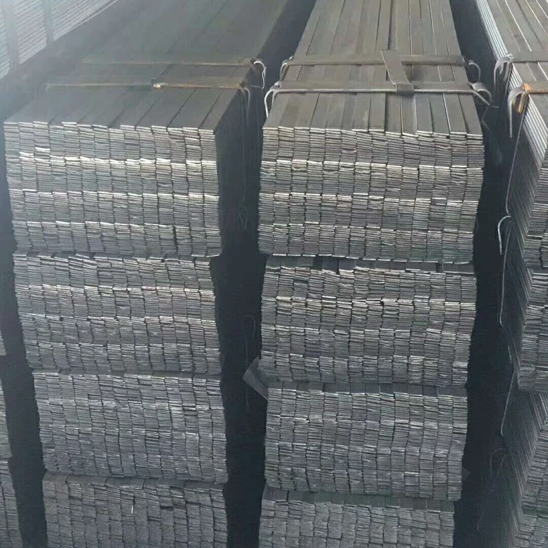 Строительный материал мягкая черная сталь плоская, Китай высокое качество горячекатаная плоская планка, дешевая цена плоская сталь