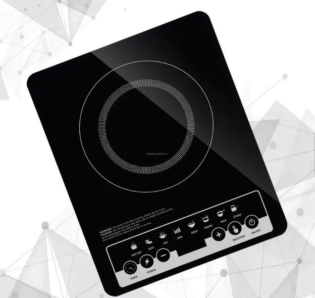 Induction Cookers Cooktop Spare Parts Square Infrared Cooker CKD Hot Sale Multifunction Ceramic Glass Crystal Panel SKD OEM