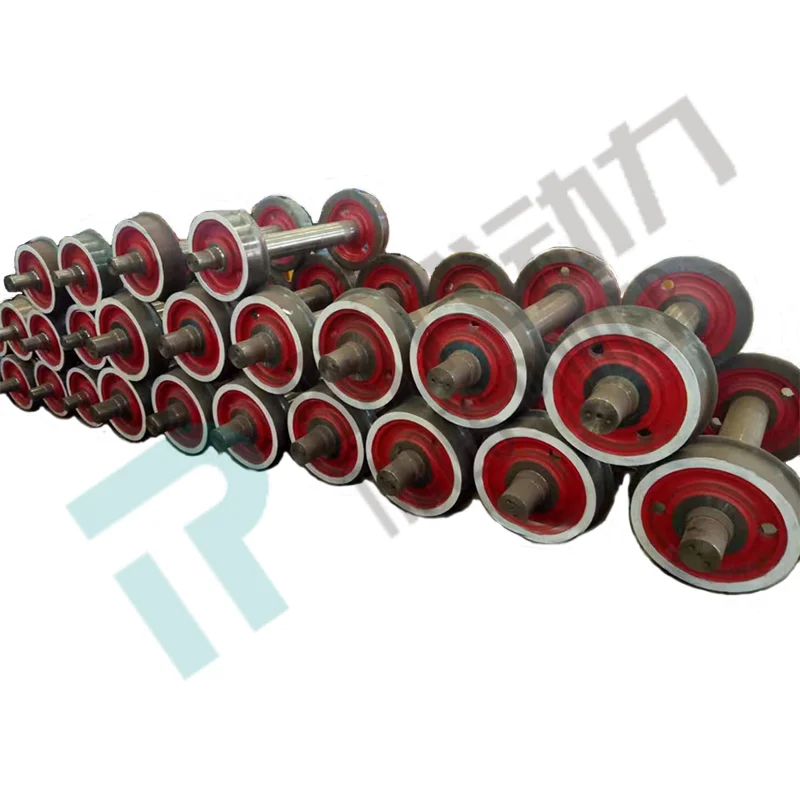 TimesPower Made in China manufacture wheel set for tunnel electric locomotive