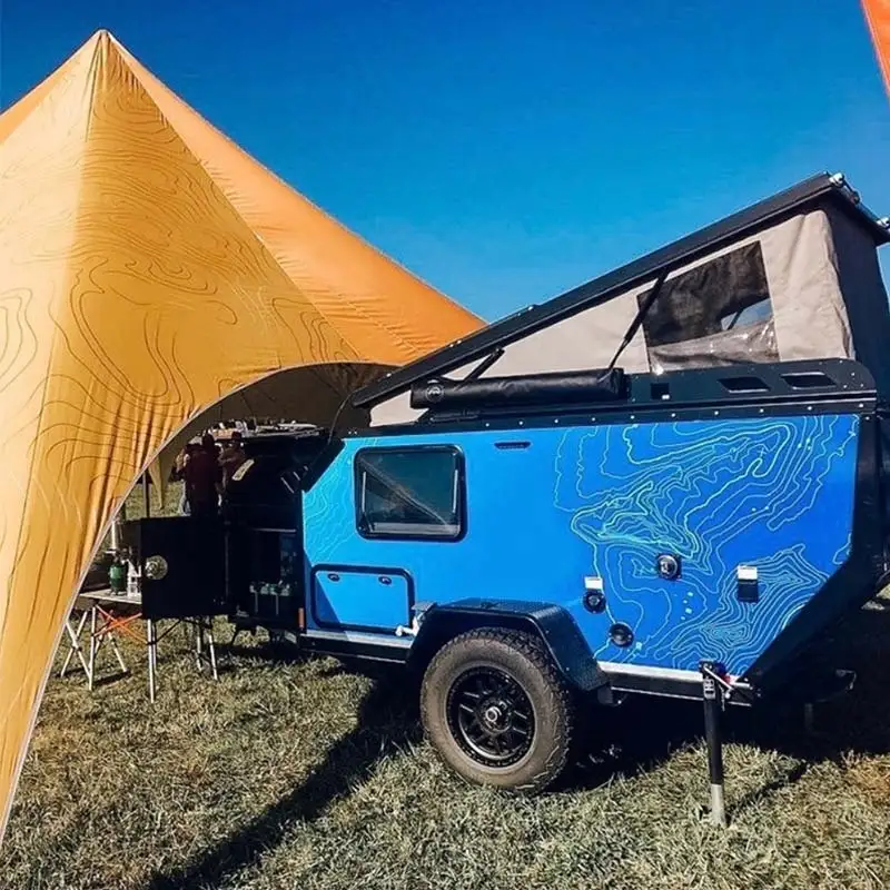 2024 Hot Sale Travel Trailer RV Camper Motorhome Cheep Used For 2 People